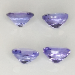 Tanzanite oval cut 4x3mm 1ct