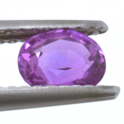 0,79ct Zafiro Rosa Talla Oval 5,79x4,77mm