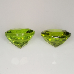 Peridoto talla redonda 7mm 1pz