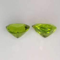 Trilioni di peridoto tagliato 8mm 1pz