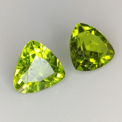 Peridot Trillion Größe 8mm 1pz