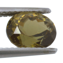 1,84 ct Verdelit-Turmalin im Ovalschliff, 7,82 x 6,48 mm