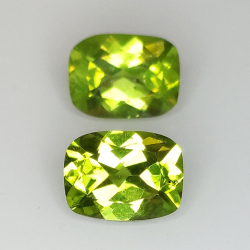 Peridot Kissen Größe 8x6mm 1pc