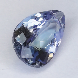 1.02ct Tanzanite pear cut 8.6x5.5mm