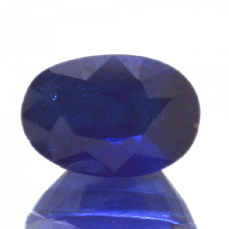 1,08 ct. Saphir Bleu Taille Ovale 7.00x4.85mm