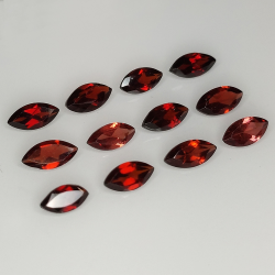 Marquise garnet 6x3mm 1ct