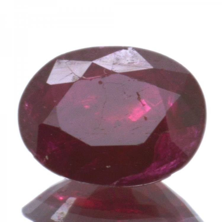 1,30ct Ruby Oval Cut