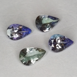 Tanzanite taglio pera 6x4mm 1pz