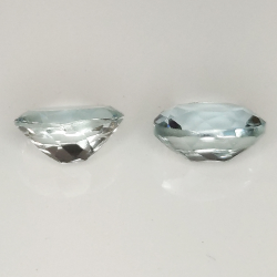 Aquamarin oval Größe 7x5mm 1Stk