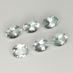 Aquamarine oval cut 4x3mm 1pz