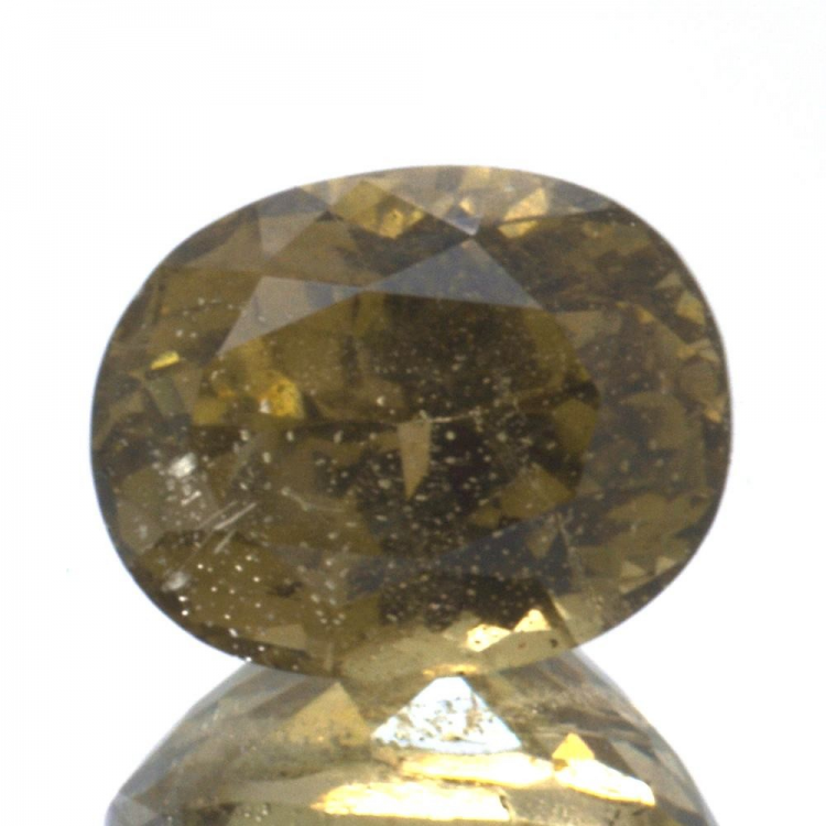 Tormalina Verdelite taglio ovale da 2,16 ct, 8,22 x 6,54 mm