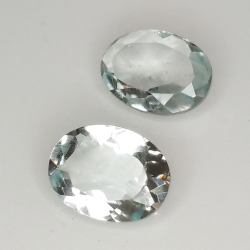 Aquamarin oval Größe 8x6mm 1Stk