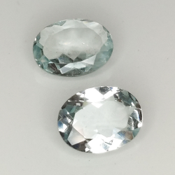 Aquamarine oval cut 8x6mm 1pz