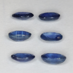 Zafiro azul talla oval 5x3mm 1ct