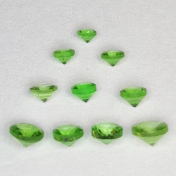 Tsavorite Round Size 1.5-2.8mm 1ct