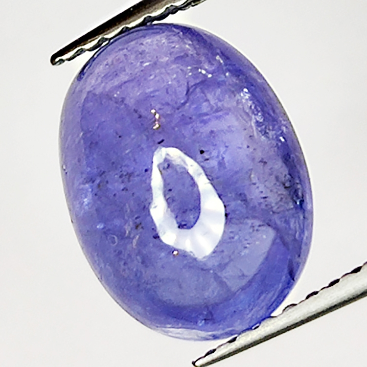 4.35ct Tanzanite cabochon oval 10.7x8.0mm