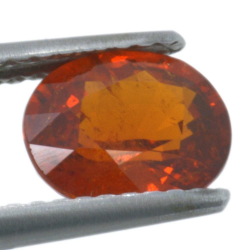 1,80ct.Spessartine Garnet Oval Cut