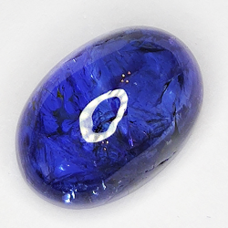 5.52ct Tanzanite cabochon ovale 14.0x9.8mm