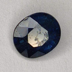 0.68ct Zafiro Azul talla oval 5.5x5.0mm