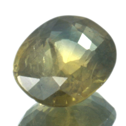 Saphir "Party" de 1,77 ct, taille ovale 8,17x6,58 mm