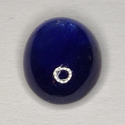 5.63ct Bleu Saphir cabochon ovale 11.1x8.8mm