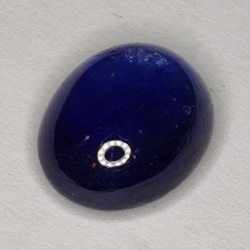 5.63ct Bleu Saphir cabochon ovale 11.1x8.8mm