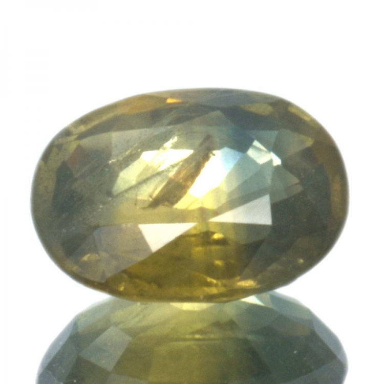 Saphir "Party" de 1,77 ct, taille ovale 8,17x6,58 mm