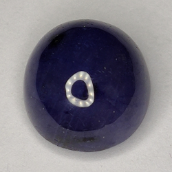 8.38ct Blue Sapphire cabochon oval 11.2x10.2mm