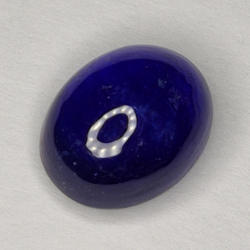 4.29ct Blauer Saphir cabochon oval 9.5x7.5mm