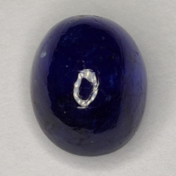 4.62ct Blauer Saphir cabochon oval 9.5x7.4mm