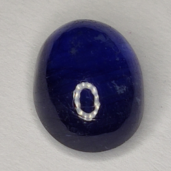 5.70ct Bleu Saphir cabochon ovale 11.3x8.4mm