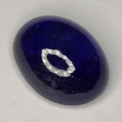 7.94ct Zaffiro Blu cabochon ovale 12.8x9.8mm