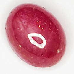 2.60ct Rubin Stern cabochon oval 8.0x6.0mm