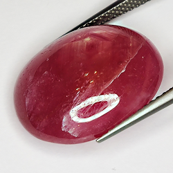 18.70ct Rubin cabochon oval 18.1x14.8mm