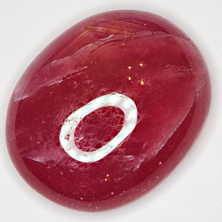 18.70ct Rubin cabochon oval 18.1x14.8mm