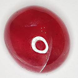 20.77ct Ruby cabochon oval 16.8x14.5mm