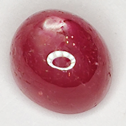 2.49ct Rubis Étoilé cabochon ovale 6.9x6.0mm