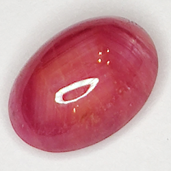 2.28ct Ruby Star cabochon oval 8.6x5.9mm