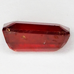 2.20ct Ruby emerald cut 9.1x4.8mm