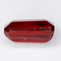 2.25ct Ruby emerald cut 8.8x5.1mm