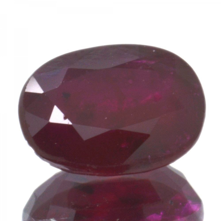 2,26ct Ruby Oval Cut