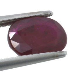 2,26ct Ruby Oval Cut