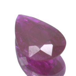 0,94ct Ruby Pear Cut