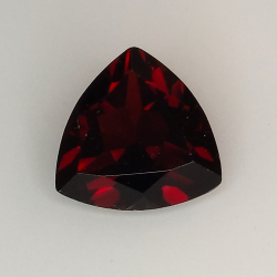 Garnet trillion cut 9mm 1pz