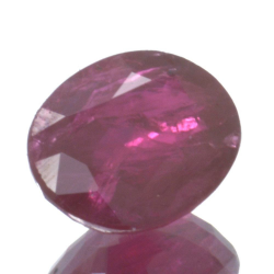 1,86ct Ruby Oval Cut