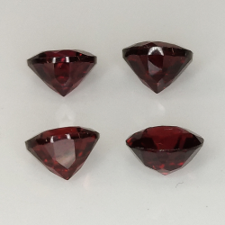 Garnet round cut 4.7-5.3mm 1pz