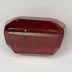 2.60ct Rubin smaragdschliff 8.6x5.5mm