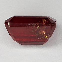 3.10ct Rubin smaragdschliff 8.6x6.0mm