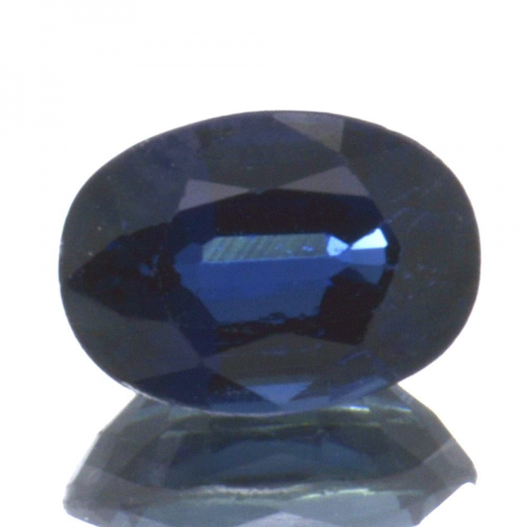 1.10ct Blue Sapphire Oval Cut 7.06x5.09mm