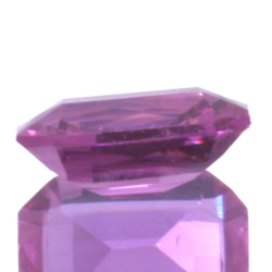 0.70ct Pink Sapphire Emerald Cut 6.04x4.39mm